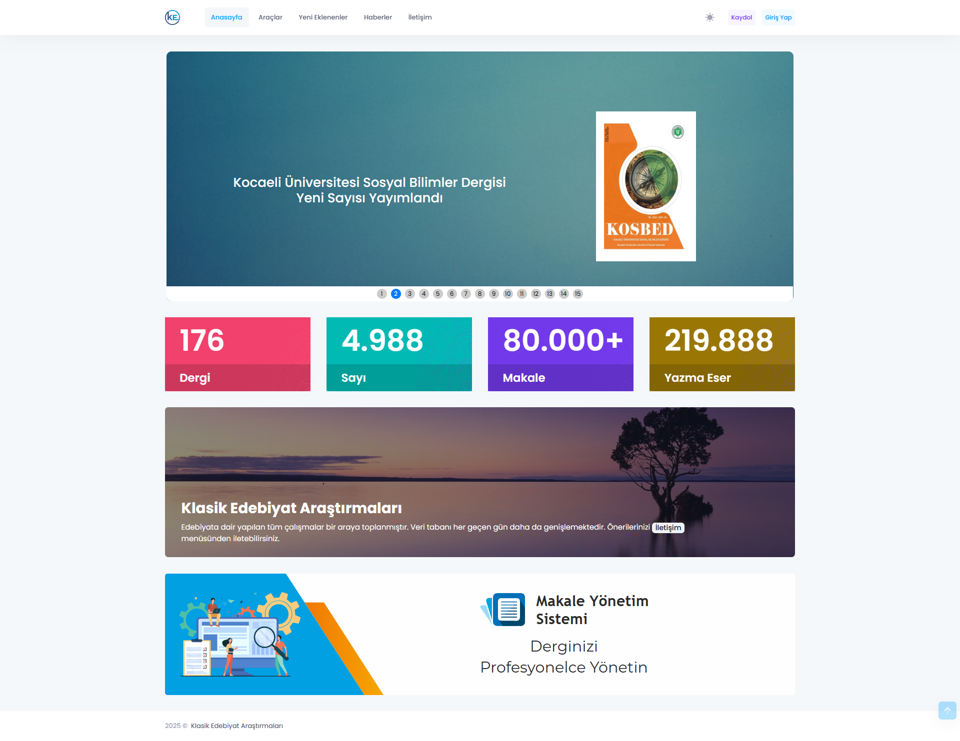 Klasik Edebiyat Bilgi Bankası